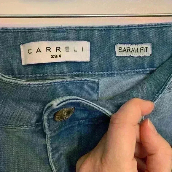 Carreli Jeans Sarah Bermuda shorts womens size 28/4 - Picture 4 of 10